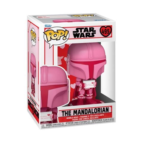 Figurine Funko Pop! - N°495 - Star Wars - Valentines S2- Mandalorian